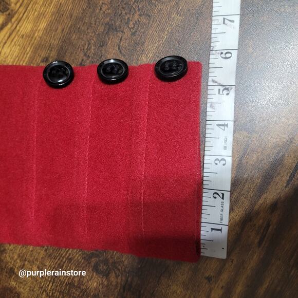 St Johns Bay Double Breasted Peacoat M Wool Cashmere Blend Preppy Quiet Luxury - Picture 10 of 11